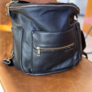 Fawn Design Black Original Baby Bag